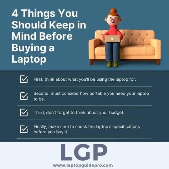 4 Things You Should Keep In Mind When Buying a Laptop 