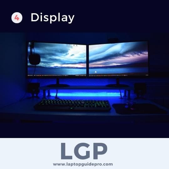 Laptop Display Size & Resolution 