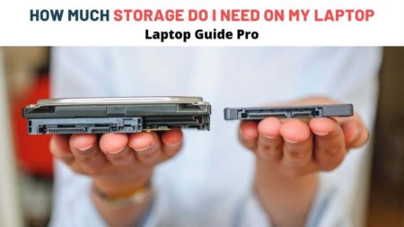 How much storage do I need on my laptop?