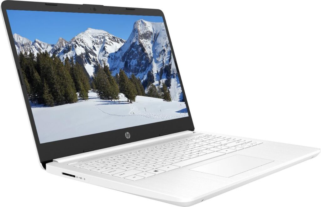 HP Newest 14 Ultral Light Student Laptop, Intel N4120 Quad-Core( N4020), 8GB RAM, 192GB Storage(64GB eMMC+128GBSD Card), One Year Office 365, WiFi, Webcam, HDMI, USB-AC, Win 11